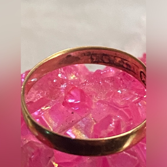 18k Solid Gold Antique Ring Band #6800